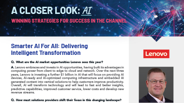 Lenovo 360 Unlocks The Value of AI