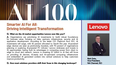 Lenovo Helps Your Customers Capitalize On The AI Opportunity 